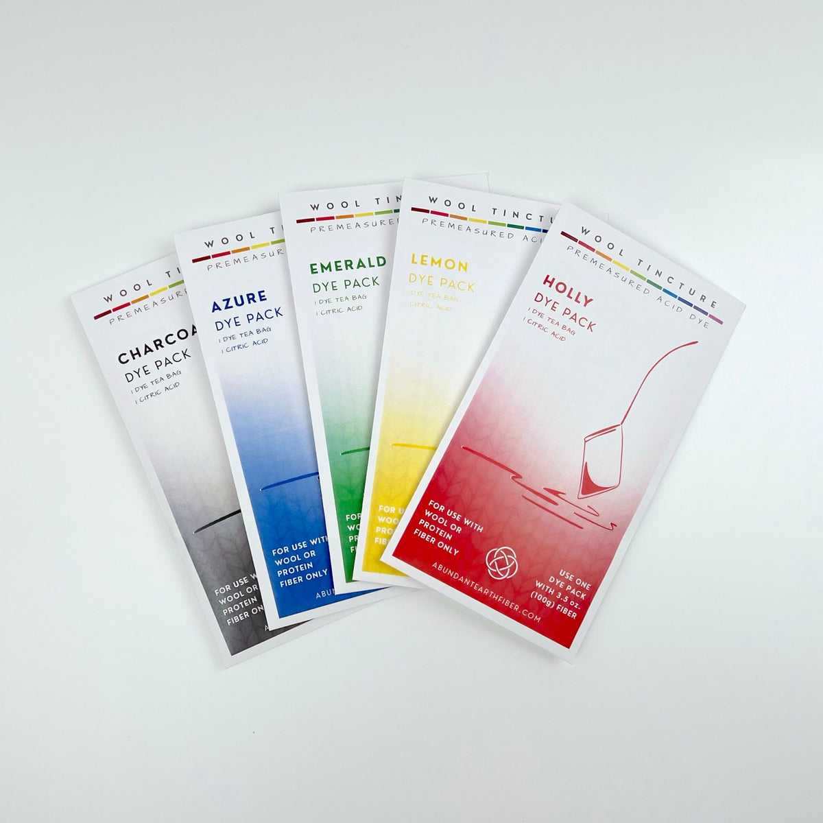 Wool Tincture - Dye Palette - Bright