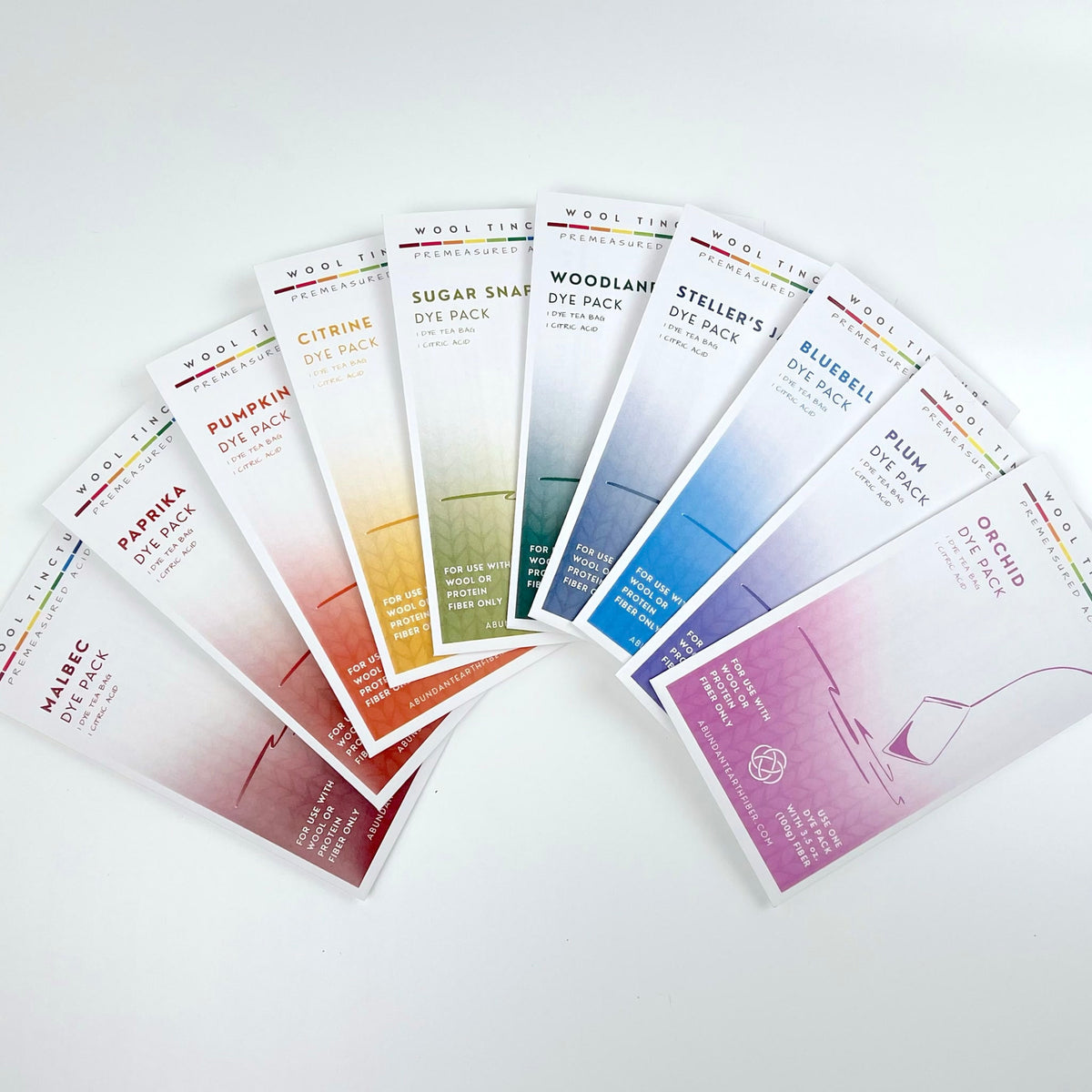 Wool Tincture - Dye Palette - Chroma