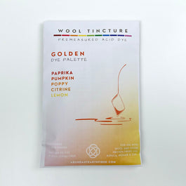 Wool Tincture - Dye Palette - Golden