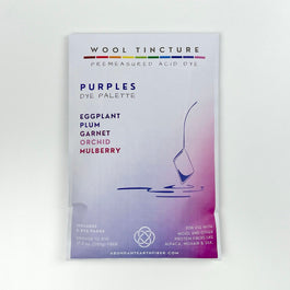 Wool Tincture - Dye Palette - Purples
