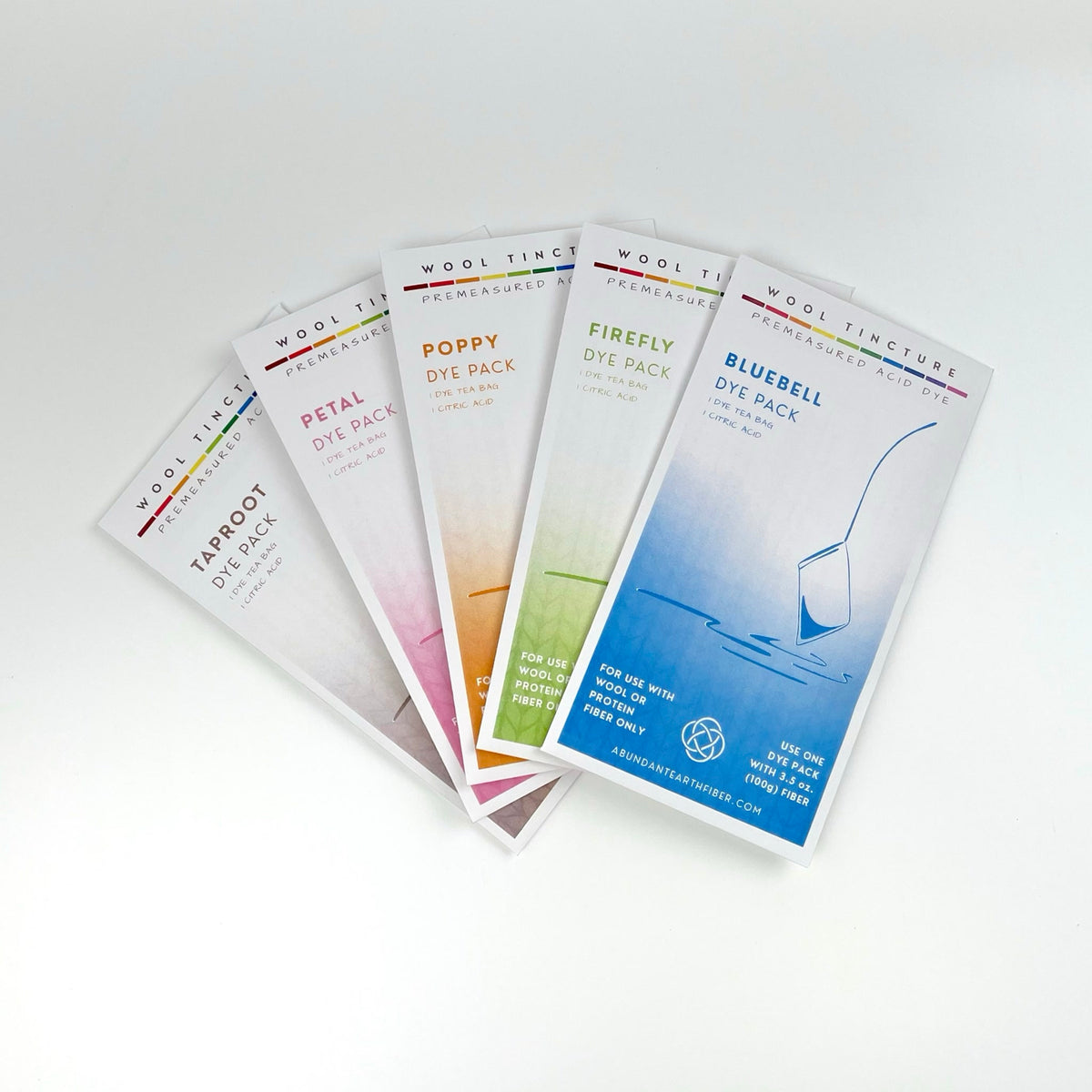 Wool Tincture - Dye Palette - Soft