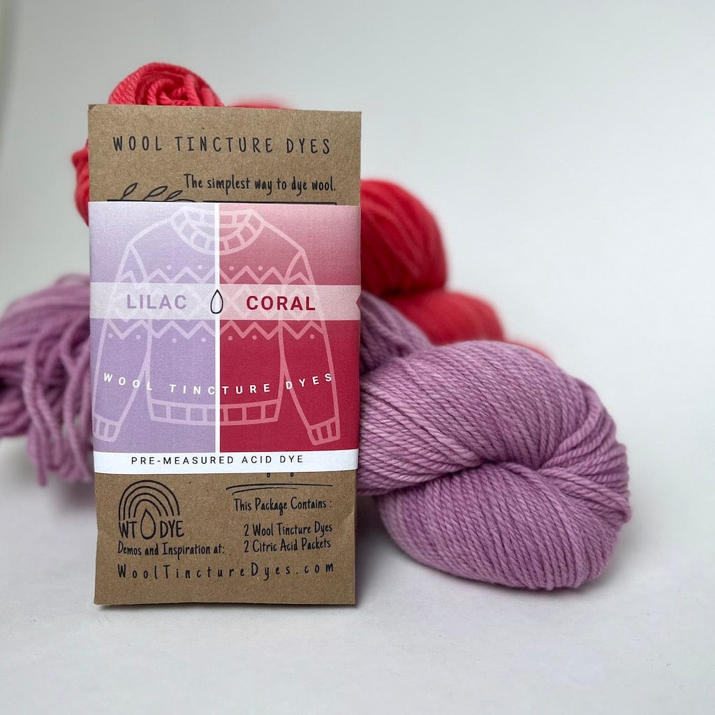 Dye Color Pack Pairing - Lilac/Coral