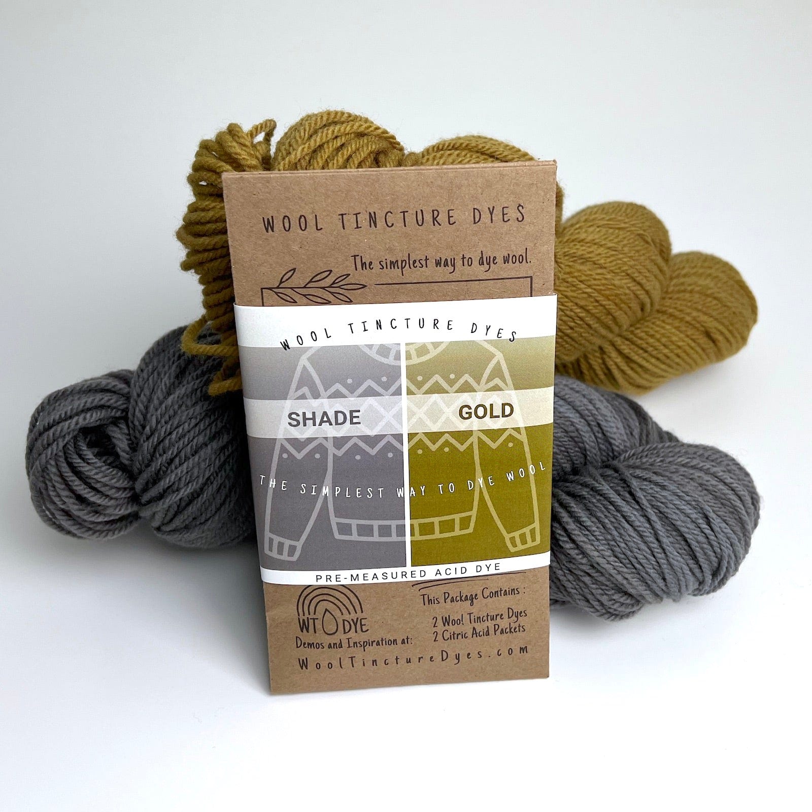 Dye Color Pack Pairing - Shade/Gold