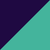 Eggplant/Turquoise