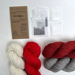 Wool Tincture Dyes - Color Packs