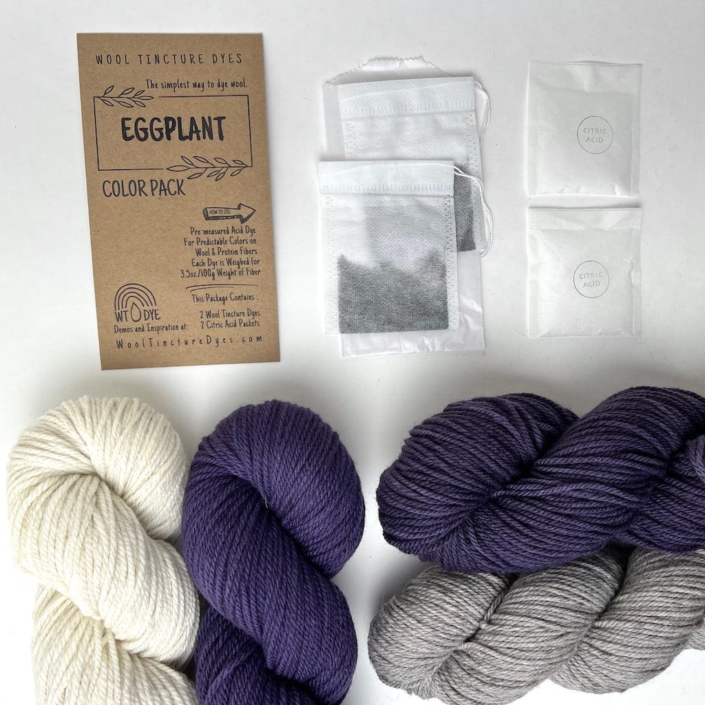 Eggplant Dye Color Pack