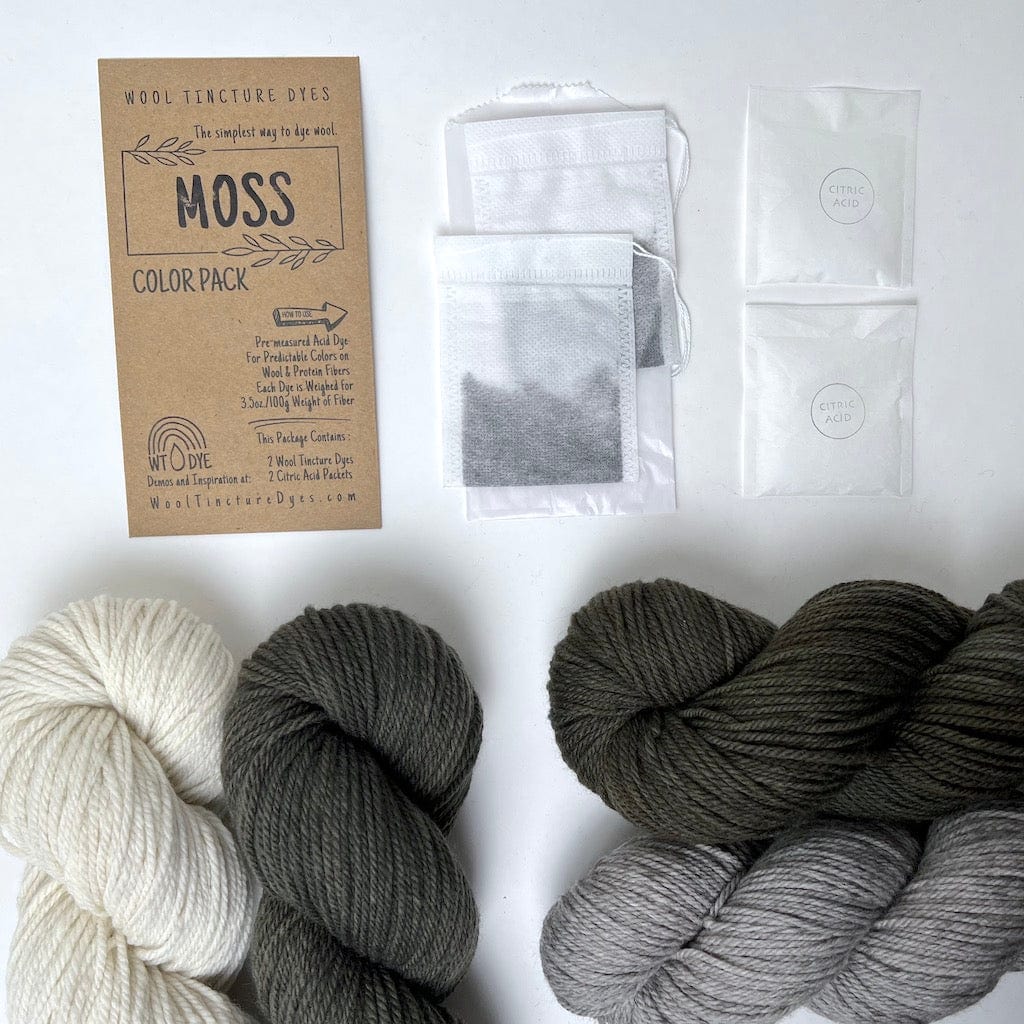 Moss Dye Color Pack