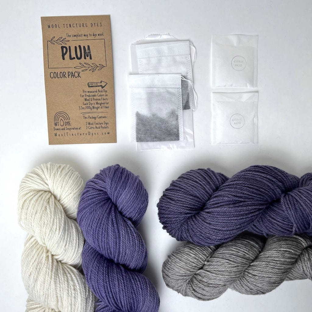 Natural Dyes: Dyeing wool with Plum bark