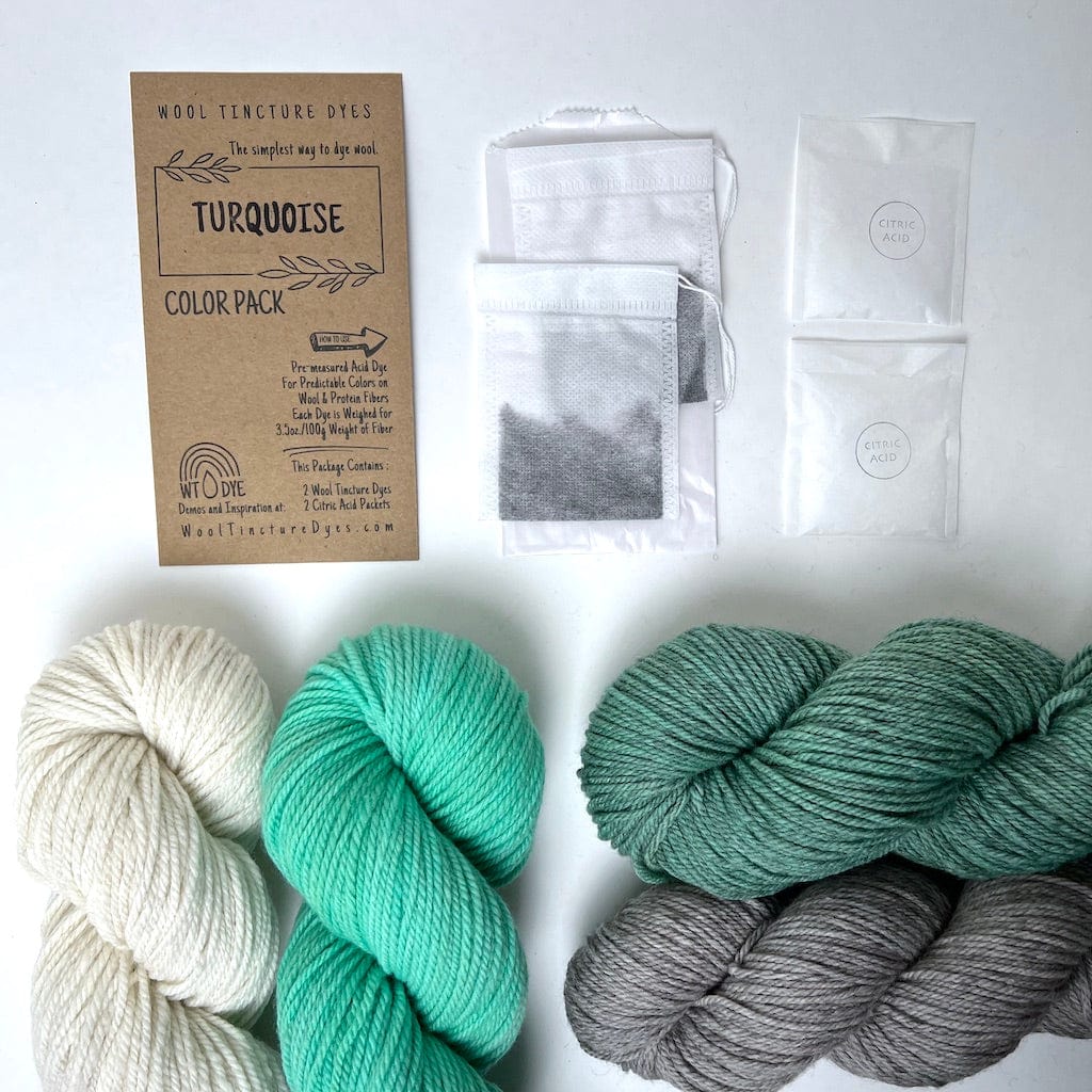 Turquoise Dye Color Pack